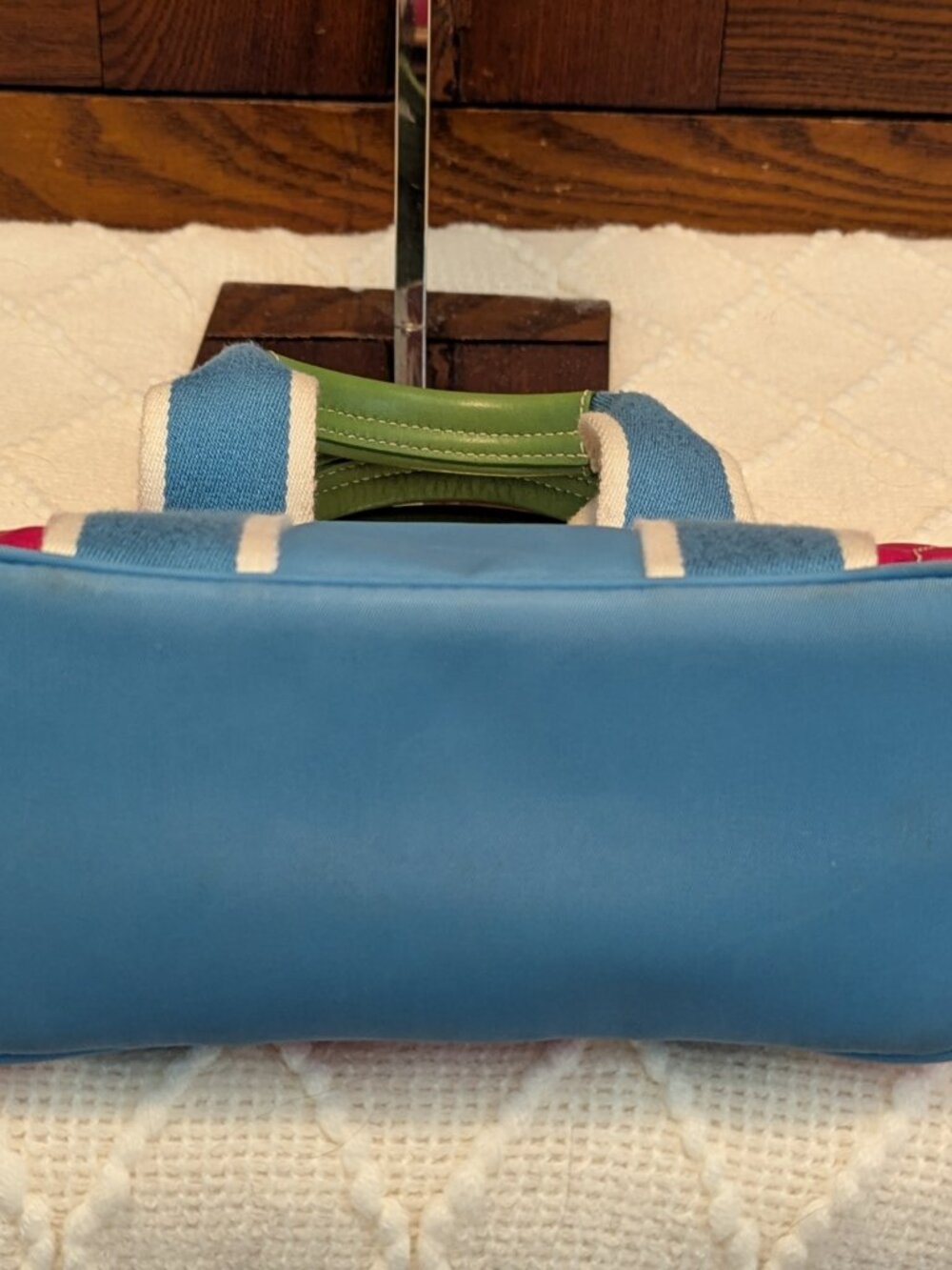 Coach Mini Hampton canvas weekender tote bag - Picture 8 of 13